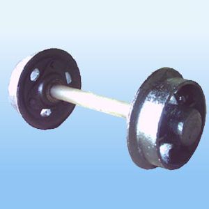 1T、1.5T礦車輪對(duì)